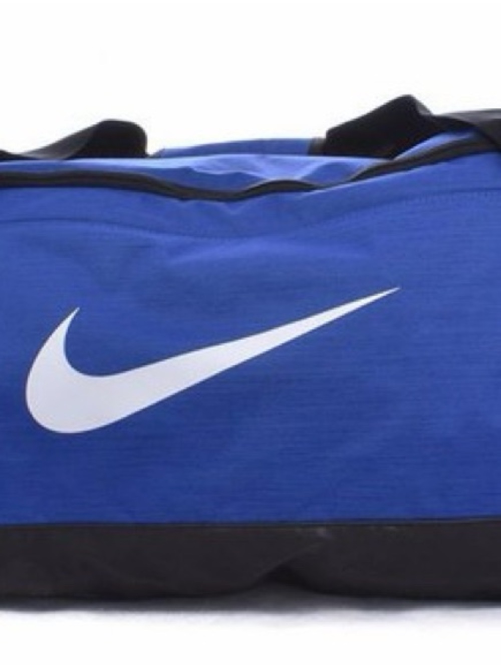 Nike Royal Blue Duffel Bag with White Swoosh